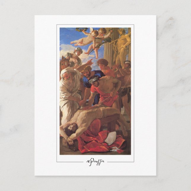 Nicolas Poussin #107 - Carte postale Art (Devant)