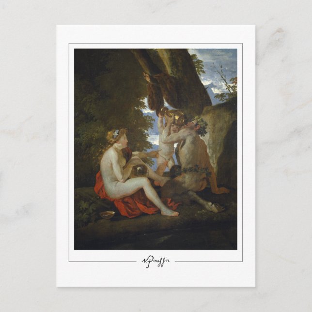 Nicolas Poussin #112 - Carte postale d'art fin (Devant)