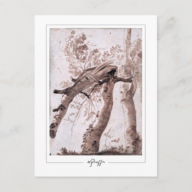 Nicolas Poussin #134 - Carte postale Art (Devant)