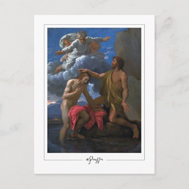 Nicolas Poussin #15 - Carte postale d'art fin (Devant)
