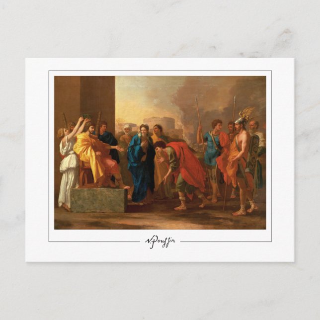 Nicolas Poussin #210 - Carte postale Art (Devant)