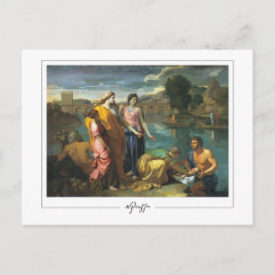 Nicolas Poussin #221 - Carte postale d'art fin