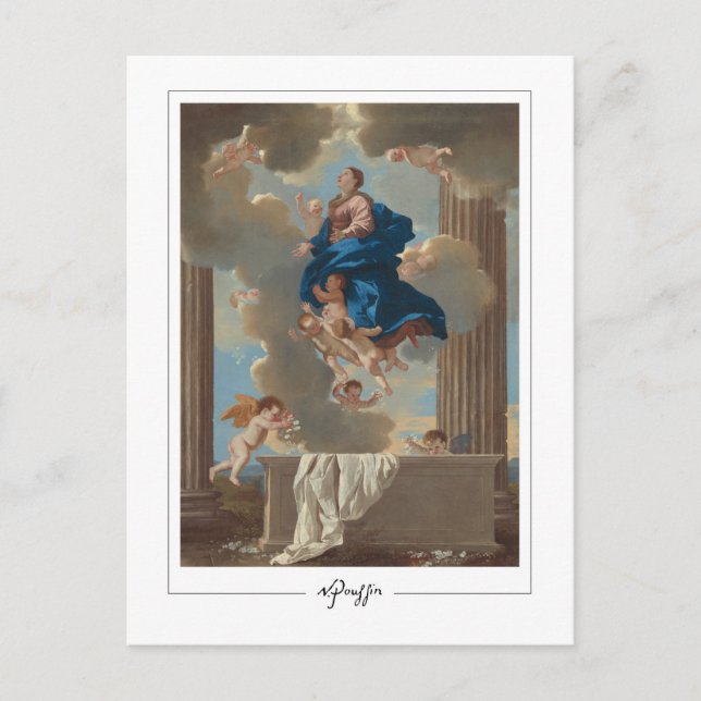 Nicolas Poussin #231 - Carte postale d'art fin (Devant)