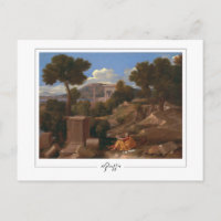 Nicolas Poussin #250 - Carte postale d'art fin