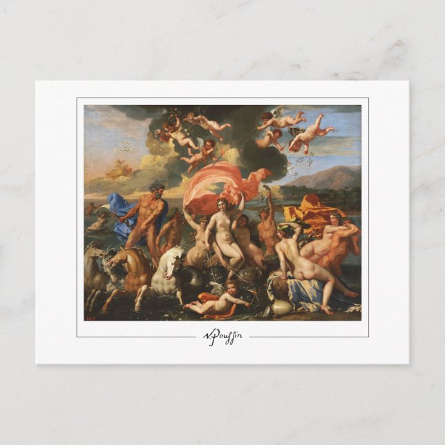 Nicolas Poussin #3 - Carte postale Art (Devant)