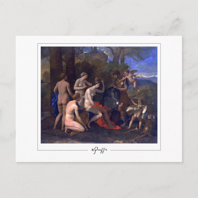 Nicolas Poussin #4 - Carte postale Art (Devant)