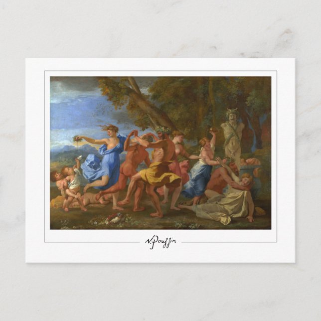 Nicolas Poussin #94 - Carte postale Art (Devant)