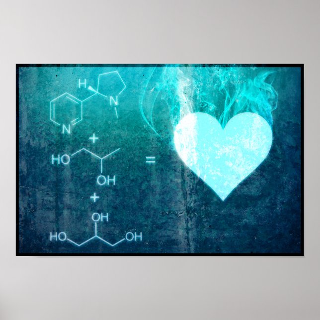 Nicotine + PG + VG Poster (Devant)