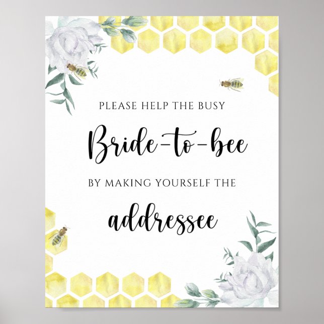 Nids d'abeilles - Aider la mariée occupée Affiche  (Devant)