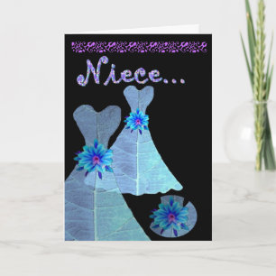 NIECE - Invitation de la servante junior BLUE Gown