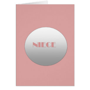 Nièce Rose Et Argent