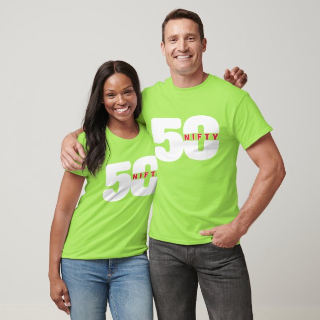 NIFTY 50 T-shirts D'ANNIVERSAIRE inspirés par les  (Unisexe)