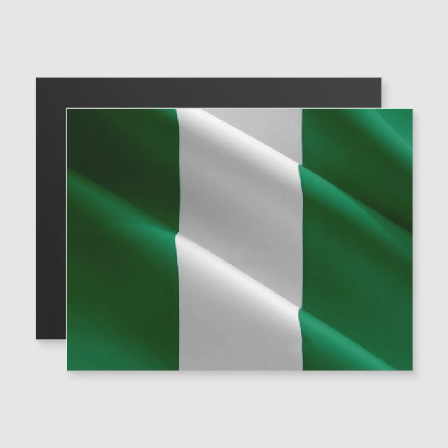 Nigeria - Drapeau d'agitation - (Devant / Derrière)