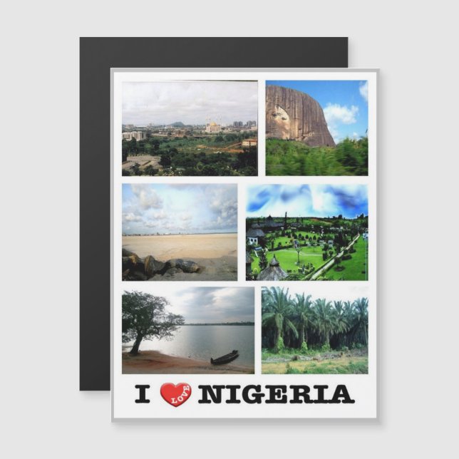 Nigeria - I Love - (Devant / Derrière)