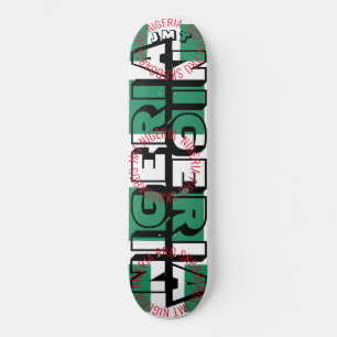NIGERIA JMT NIGERIA 8 Pont de Skateboard 1/4"