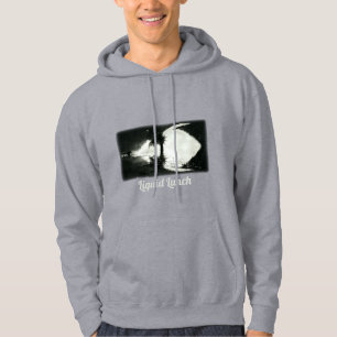 Night Beach Gris Sweat - shirt à capuche