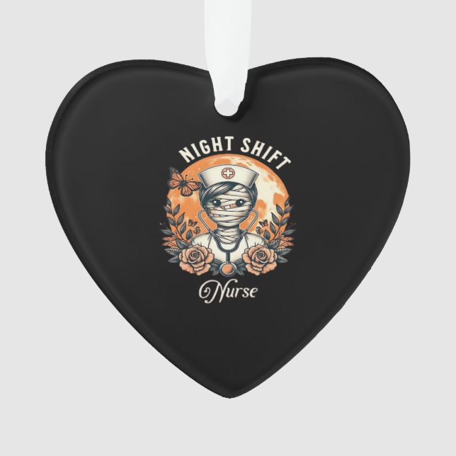 Night Shift Nurse Mummy Halloween Healthcare Flora (devant)