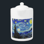 Night Starry Night<br><div class="desc">Théière de nuit étoilée Sky Night vintage</div>