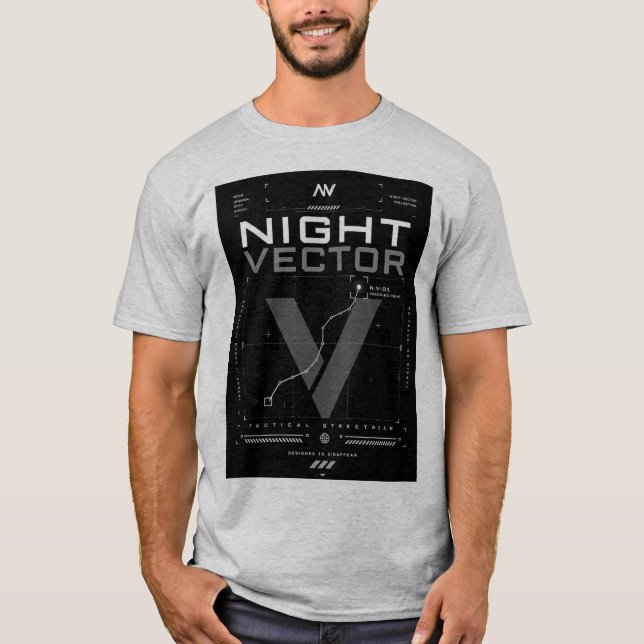 Night Vector T-Shirt (Devant)