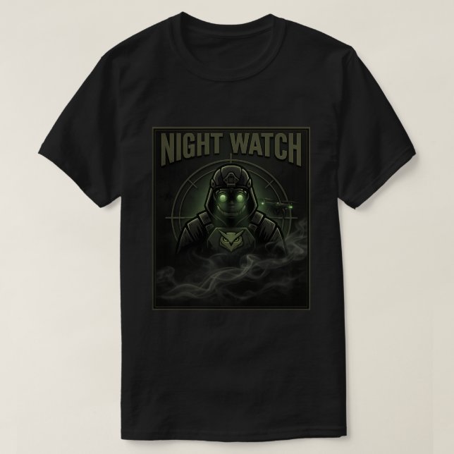 Night Watch Tactical T-Shirt (Design devant)