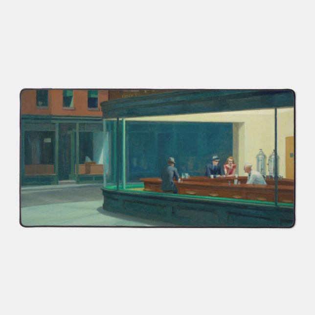 Nighthawks 1942 par Edward Hopper (Recto)