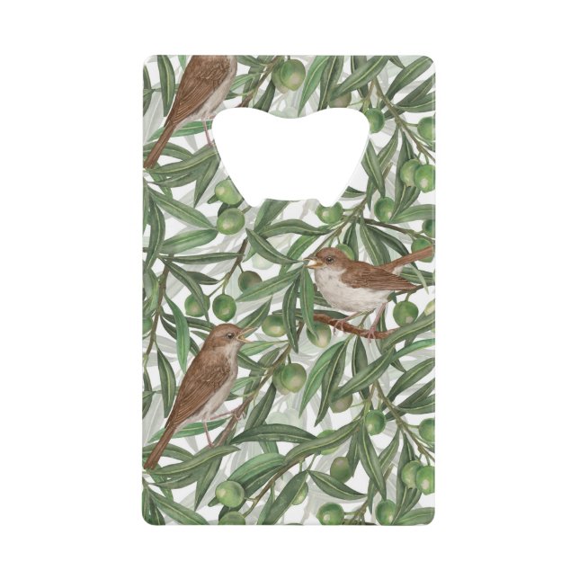 Nightingales dans l'olivier (Devant)