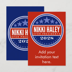 Nikki Haley Présidente 2028