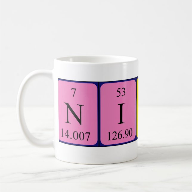 Nikko nom périodique de la table mug (Gauche)