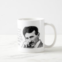 Nikola Tesla a cité des tasses de café de sagesse