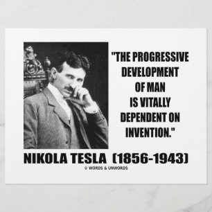 Nikola Tesla Développement Progressif De La Citati