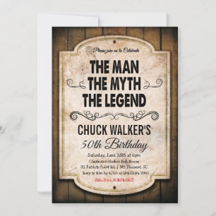 N'IMPORTE QUEL ÂGE - Pêche Homme Invitation Annive