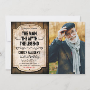 N'IMPORTE QUEL ÂGE - Pêche Homme Invitation Annive