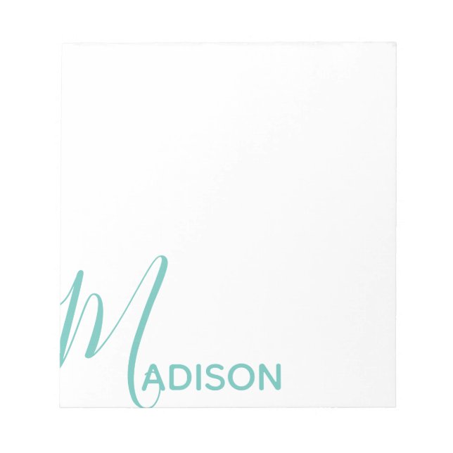 N'importe quel Bloc-notes personnalisé de couleur  (Devant)