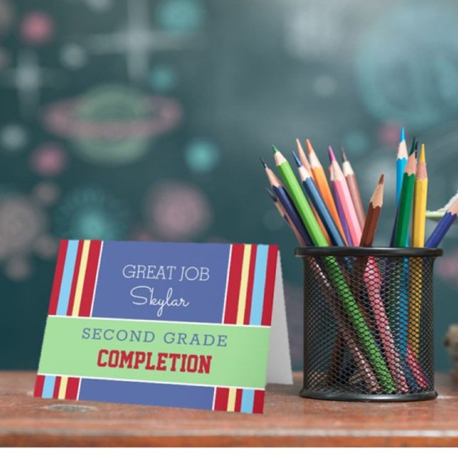 N'importe quel grade ! Carte de fin de grade perso (Créateur téléchargé)