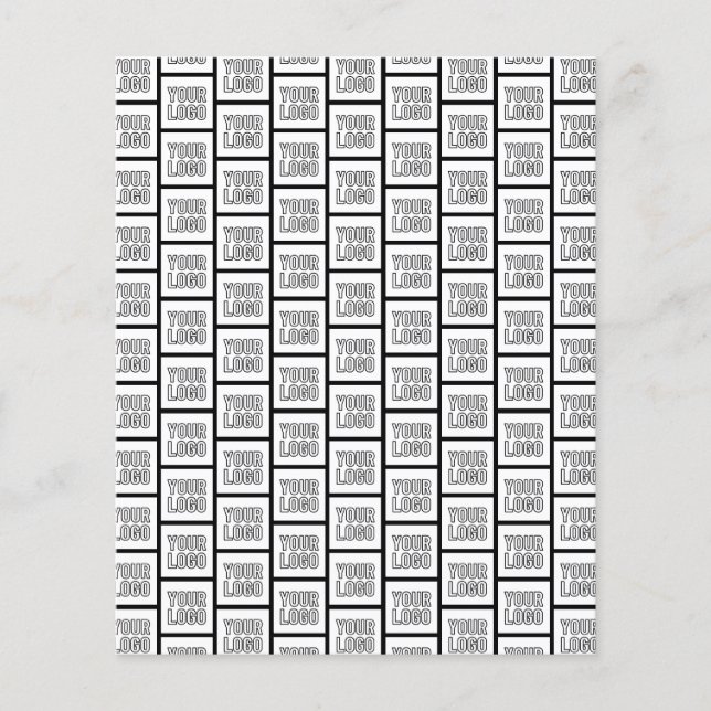 N'importe quel Motif de répétition de logo ou d'im (Devant)