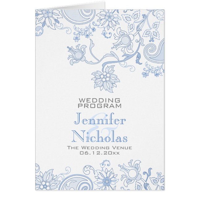 N'importe quel programme de mariage de la dentelle (Devant)