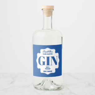 N'Importe Quel Sticker Gin Personnalisé Couleur