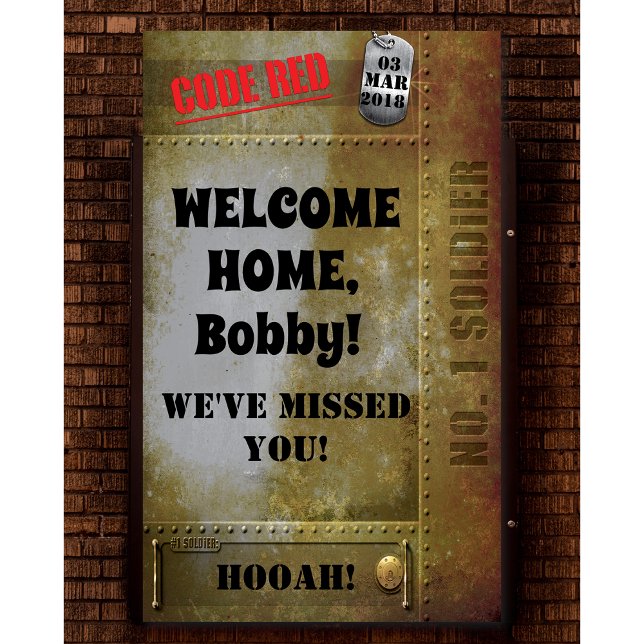 N'IMPORTE QUELLE BRANCHE - Bannière militaire (Créateur téléchargé)