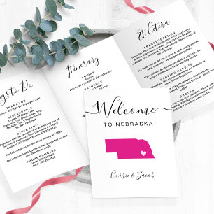 N'importe quelle couleur Nebraska Carte Mariage Bi