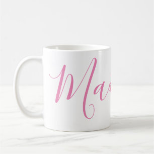 N'importe quelle couleur - Nom du script Mug perso