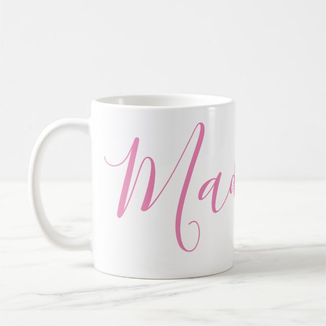 N'importe quelle couleur - Nom du script Mug perso (Gauche)