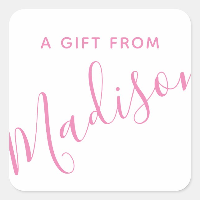 N'importe quelle couleur - Nom du script Stickers  (Devant)