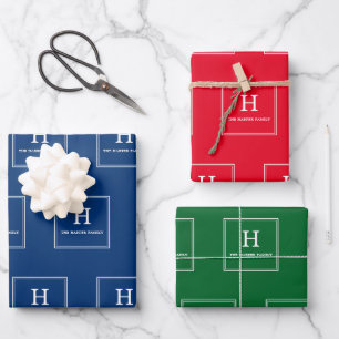 N'Importe Quelle Couleur - Papier cadeau Monogramm