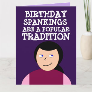N'IMPORTE QUELLE FLIRTE D'OCCASION (SPANK ME CARTE