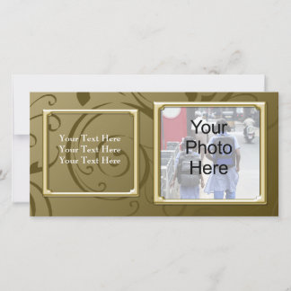 N'Importe Quelle Occasion Classy Gold Carte photo,