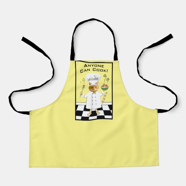 N'Importe Qui Peut Cuisiner ! Tablier de Kitty Jau (Recto)