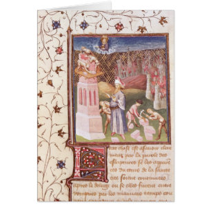 Nimrod surveillant le bâtiment de la tour de