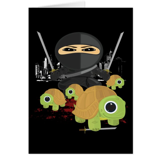 Ninja avec tortues (Devant)