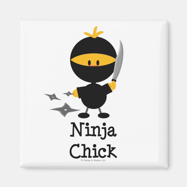 Ninja Chick Magnet (Devant)