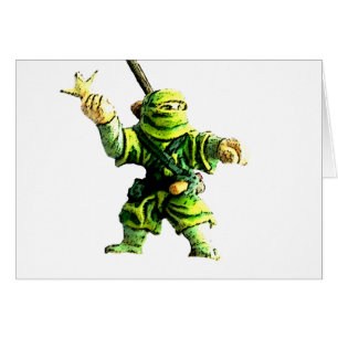 Ninja en vert